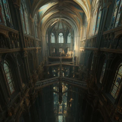 Sainte Chapelle Reflection in Space