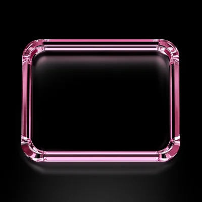 Pink Glass Frame