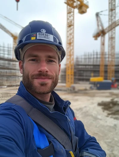 Builder Selfie