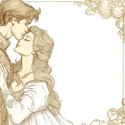 Sleeping Beauty Kissing Prince Charming