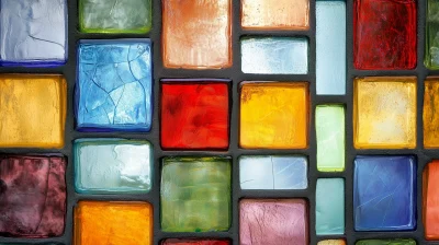 Colorful Tile Window