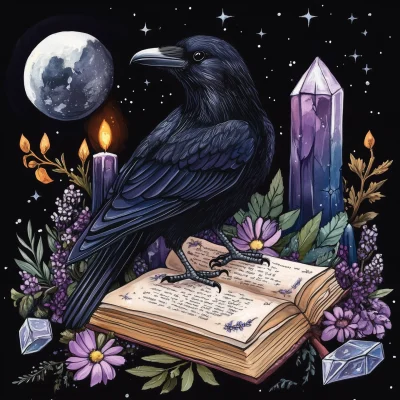 Mystical Raven