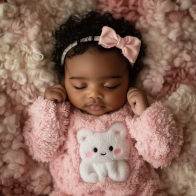 Adorable Newborn Baby Girl