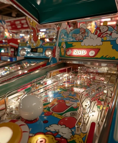 Colorful Pinball Adventure