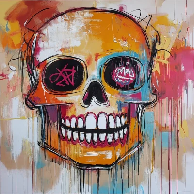 Urban Abstract Skull