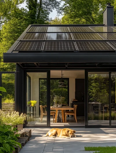 Modern Outdoor Dining Area