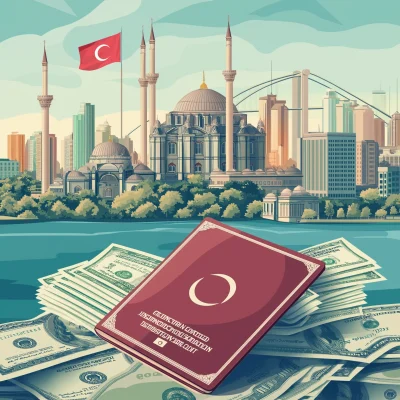 Turkish Citizenship Illustration