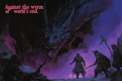 Against the Wyrm of the World’s End