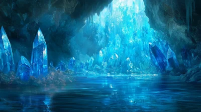 Glowing Crystals & Mystic Caves