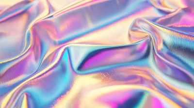 Iridescent Holographic Foil Texture