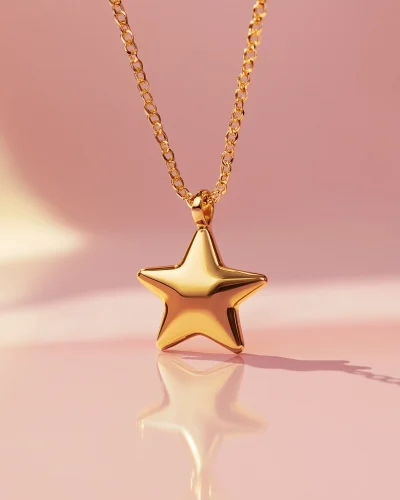 Elegant Gold Star