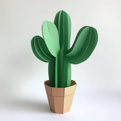 Paper Cactus Art