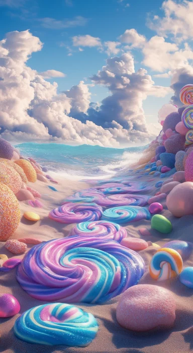 Psychedelic Candy Beach