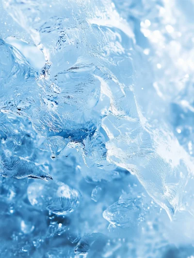 Ice Background for Web Application