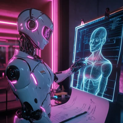 Cyberpunk AI Doctor