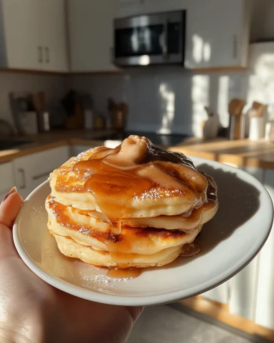 Cinnamon Roll Pancakes