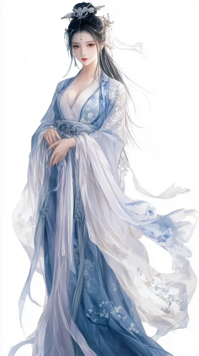 Elegant Ancient Chinese Goddess