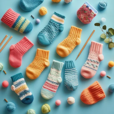 Cozy Colorful Socks