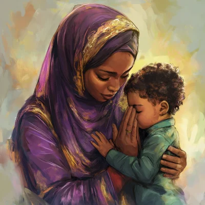 Prayerful Mother