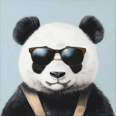 Panda with Sunglasses