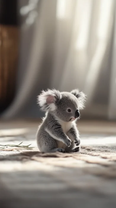 Tiny Baby Koala