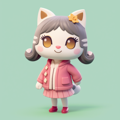 Charming Cat Girl