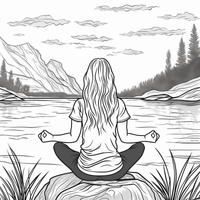 Meditation by the Lake