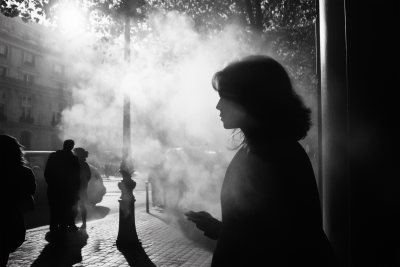 Black and White Paris