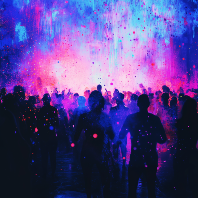 Crowd at Rave