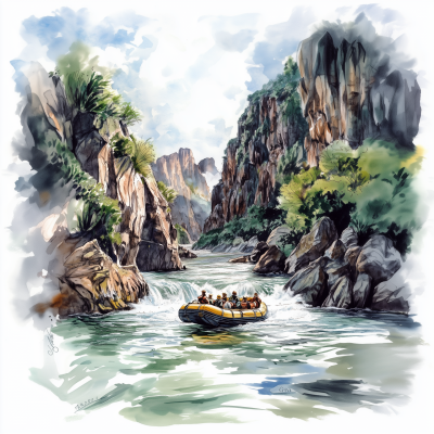 Zambezi River Canyon Rapids