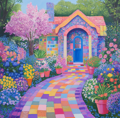 Garden Path to Artist’s Hut