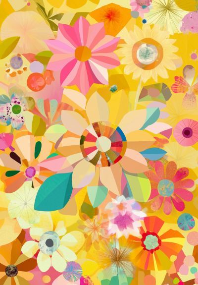 Vibrant Flower Garden