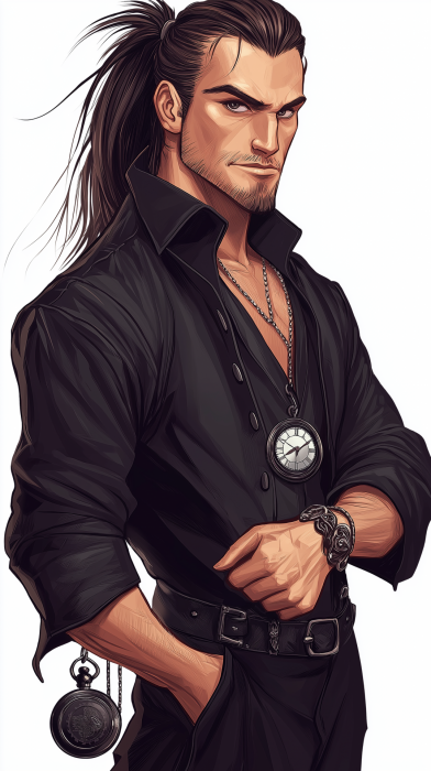 Handsome Warrior Illustration