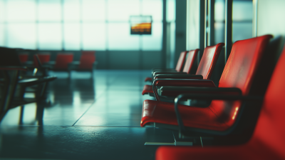 Empty Airport Gate