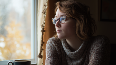 Contemplation by the Window