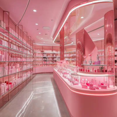 Pink Cosmetic Store