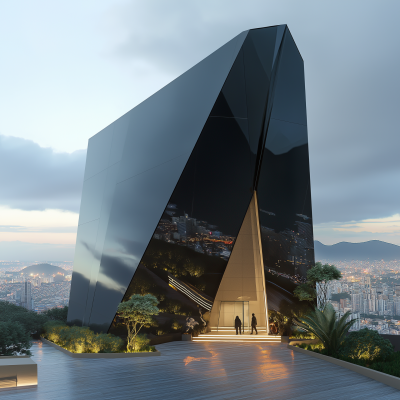 Corporate Triangular Tower