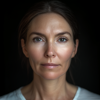 Relaxed Woman Portrait
