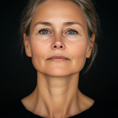 Middle Aged Woman Portrait