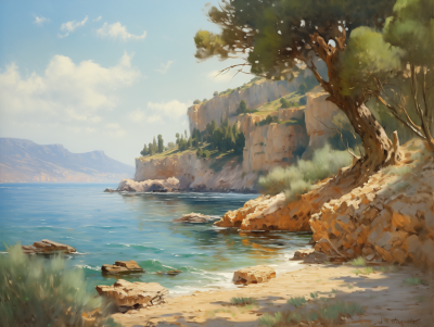 Serene Mediterranean Cove