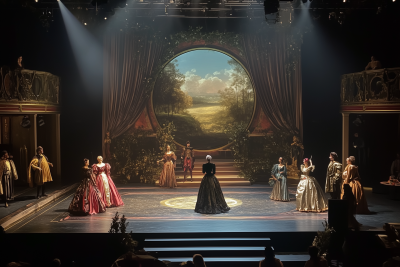 Noble Court Scene
