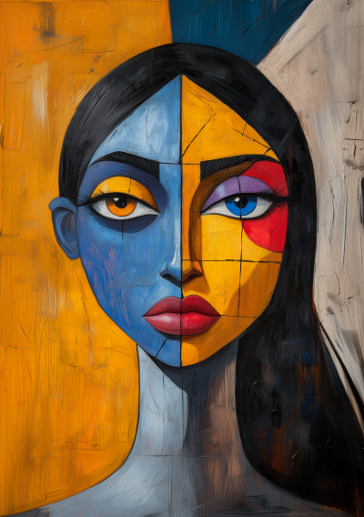 Cubist Woman
