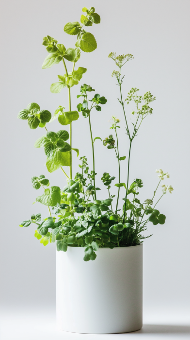 Minimalist Herb Arrangement