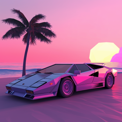 Miami Vice Lamborghini