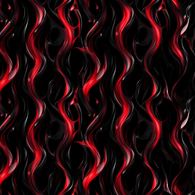 Seamless Flame Pattern