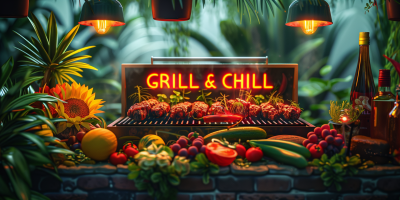 Grill & Chill Poster