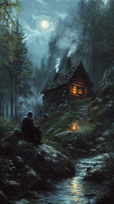 Dark Fantasy Wizard