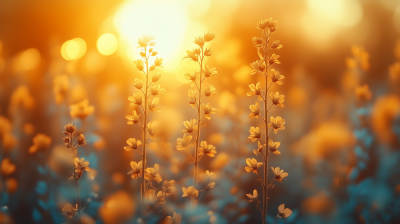 Dreamy Sunflower Field