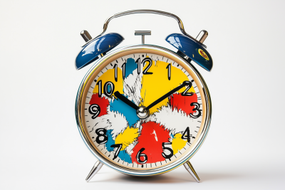Pop Art Alarm Clock