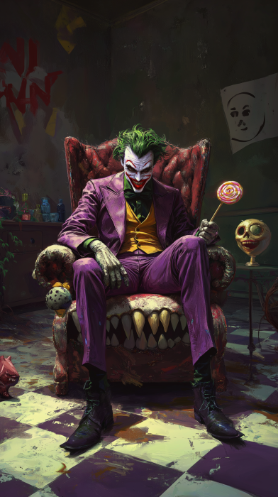 The Surreal Throne of The Joker